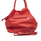 Elegant Leather Shoulder Ribbon Bag