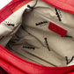 Elegant Leather Shoulder Ribbon Bag