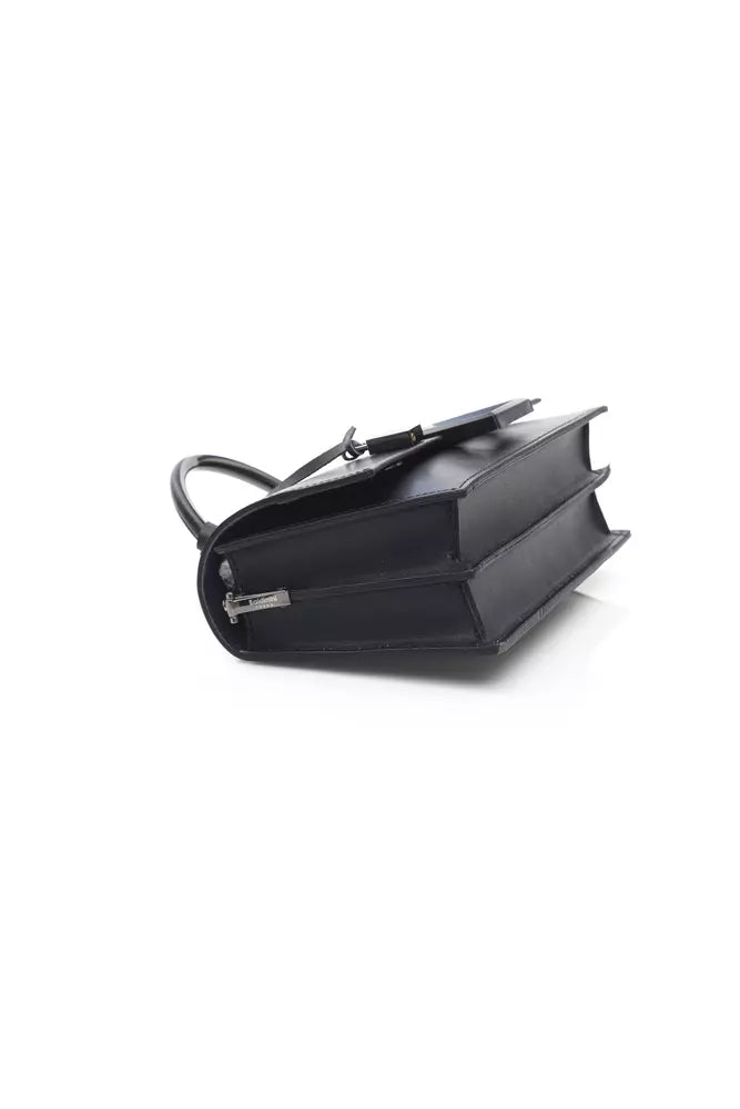 Chic Black Leather Shoulder Bag