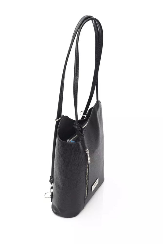 Elegant Leather Backpack with Sleek Design