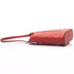 Elegant Red Leather Backpack