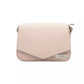 Chic Pink Leather Shoulder Bag