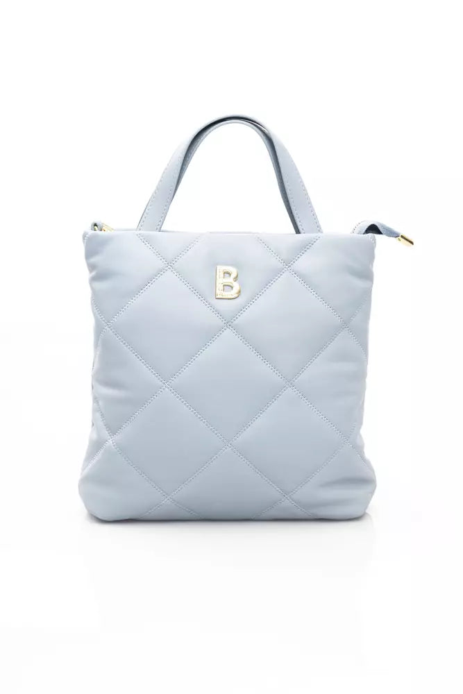 Elegant Light Blue Shoulder Bag