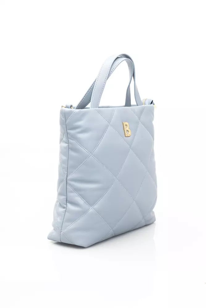 Elegant Light Blue Shoulder Bag