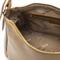 Chic Beige Shoulder Bag with Golden Accents