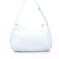 Elegant Light Blue Shoulder Bag with Golden Accents