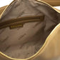 Chic Beige Shoulder Bag with Golden Accents