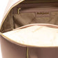 Chic Pink Backpack with Golden Accents