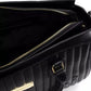 Elegant Shoulder Bag with Golden Accents