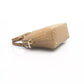 Elegant Beige Shoulder Bag with Golden Accents