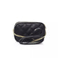 Elegant Shoulder Bag with Golden Accents