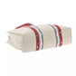 Elegant White Shoulder Bag with Logoed Lining
