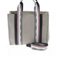 Elegant Black Shoulder Bag with Zip Closure