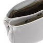 Elegant White Leather Shoulder Bag