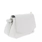 Elegant White Leather Shoulder Bag