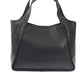 Elegant Black Magnetic Closure Handbag