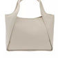 Chic Beige Magnetic Closure Handbag