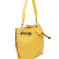 Golden Detail Yellow Shoulder Bag