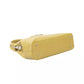 Elegant Yellow Double-Compartment Shoulder Bag
