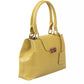 Elegant Yellow Double-Compartment Shoulder Bag