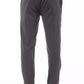 Sleek Drawstring Trousers in Timeless Gray