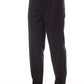 Elegant Brown Wool-Blend Trousers