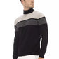 Elegant Mock Neck Ribbed Sweater
