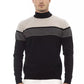 Elegant Mock Neck Ribbed Sweater