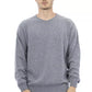 Light Blue Casual Elegance Crewneck Sweater