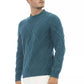 Teal Crewneck Luxe Sweater