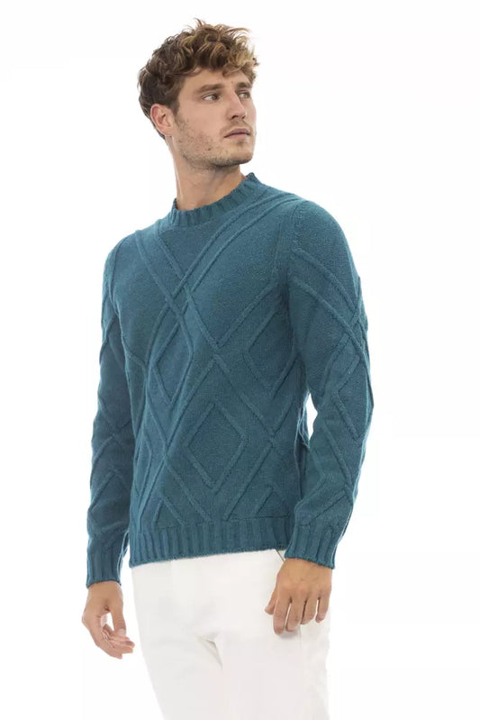 Teal Crewneck Luxe Sweater