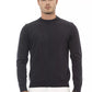 Elegant Crewneck Wool Sweater in Timeless Black
