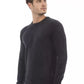 Elegant Crewneck Black Sweater