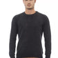 Elegant Crewneck Black Sweater