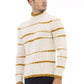 Beige Mock Neck Cozy Knit Sweater