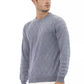Elegant Light Blue Crewneck Sweater