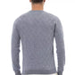 Elegant Light Blue Crewneck Sweater
