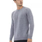 Elegant Light Blue Crewneck Sweater