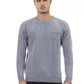 Elegant Light Blue Crewneck Sweater