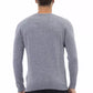 Elegant Light Blue Crewneck Sweater
