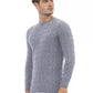 Elegant Light Blue Crewneck Sweater