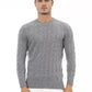 Exquisite Gray Crewneck Sweater