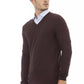 Classic V-Neck Merino Wool Sweater - Sumptuous Brown