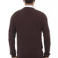 Classic V-Neck Merino Wool Sweater - Sumptuous Brown