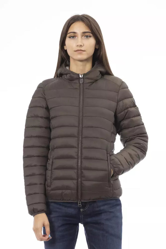 Elegant Quilted Women's Hooded Jacket