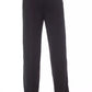 Elegant Black Trousers With Side Welt Pockets