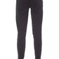 Elegant Black Trousers with Side Welt Pockets