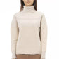 Elegant Beige Turtleneck Sweater