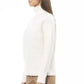 Elegant Turtleneck Sweater in Pure White