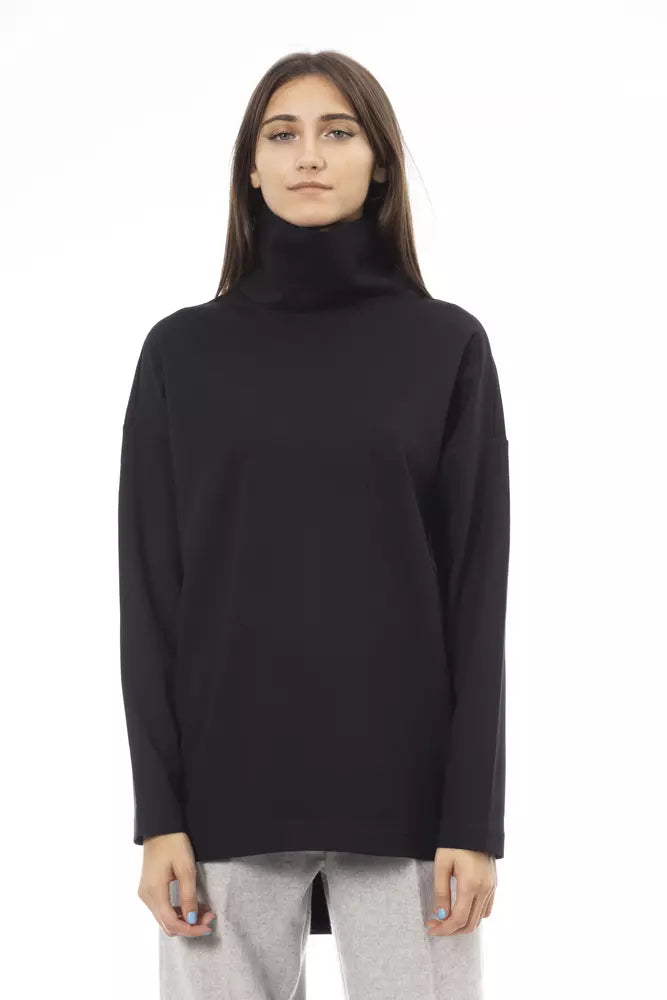 Elegant Black Turtleneck Sweater